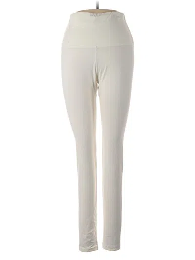 Pre-owned Suzette Active Pants In Ivory