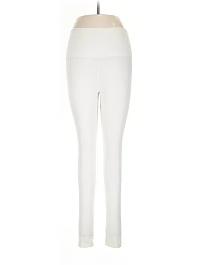 Pre-owned Suzette Active Pants In White