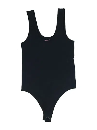 Pre-owned Suzette Bodysuit In Black