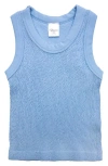 Suzette Collection Kids' Smocked Racerback Tank In Blue