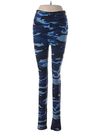 Pre-owned Suzette Leggings In Blue
