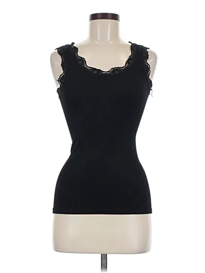 Pre-owned Suzette Sleeveless Top Black Sweetheart Neckline Tops