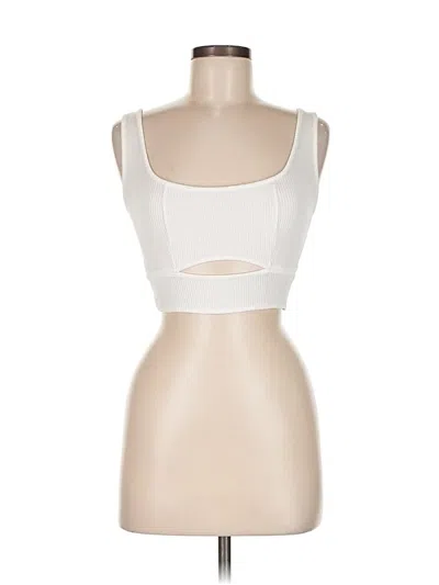 Pre-owned Suzette Sports Bra In White