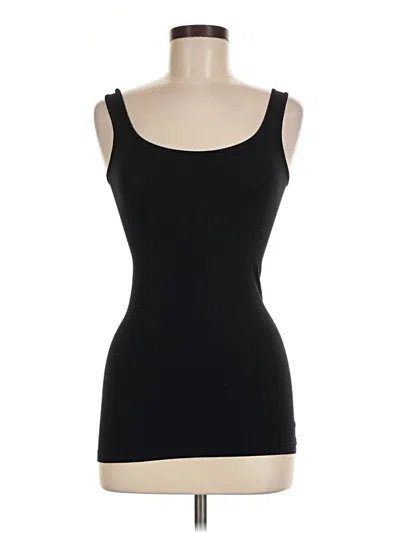Pre-owned Suzette Tank Top Black Strapless Neckline Tops