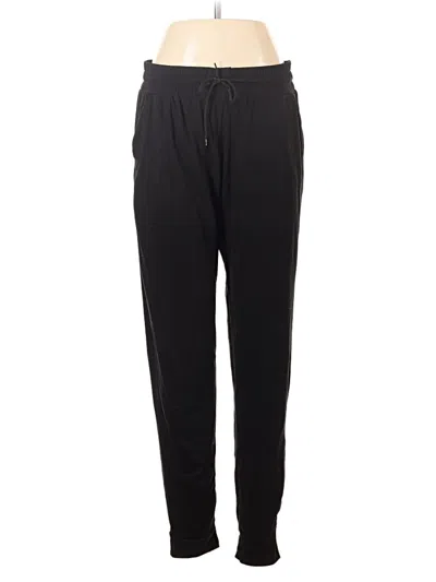 Pre-owned Suzette Track Pants In Black