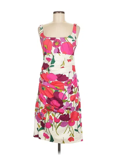 Pre-owned Suzi Chin For Maggy Boutique Cocktail Dress In Pink