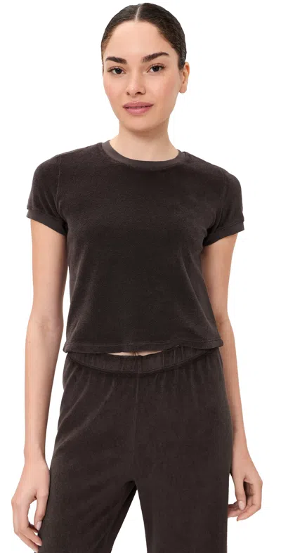 Suzie Kondi Carpi Tee Truffle In Black