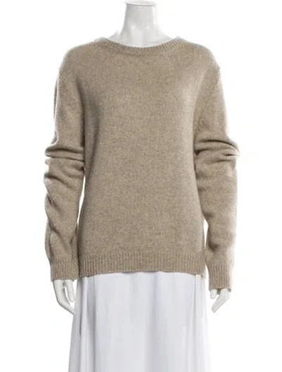 Pre-owned Suzie Kondi Cashmere Crew Neck Sweater In Multi