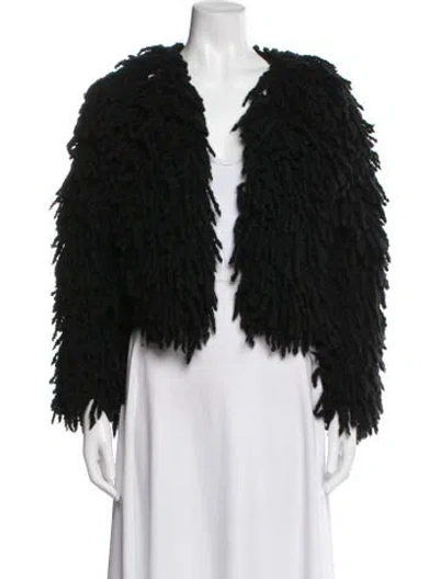 Pre-owned Suzie Kondi Cashmere Jacket In Black