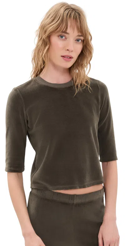 Suzie Kondi Corfu Top Walnut In Animal Print