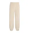 Suzie Kondi Cotton-blend Harem Sweatpants In White
