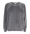 Suzie Kondi Cotton-blend Samos Sweatshirt In Gray