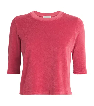 Suzie Kondi Cotton-blend Corfu T-shirt In Pink