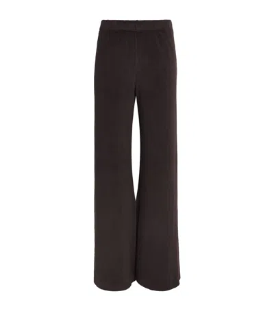 Suzie Kondi Cotton-blend Zephyra Sweatpants In Black