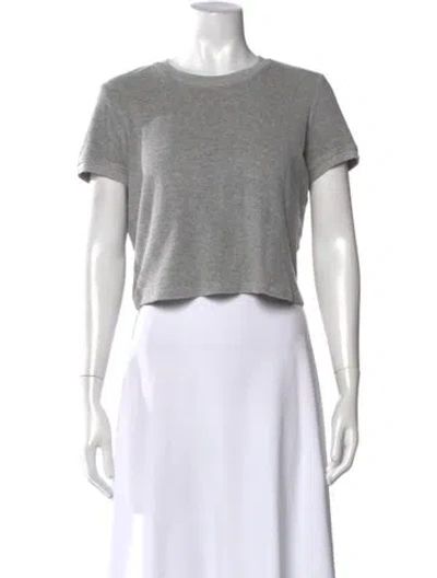 Pre-owned Suzie Kondi Crew Neck Short Sleeve T-shirt In Gray