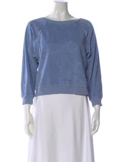 Pre-owned Suzie Kondi Crew Neck Sweater In Blue