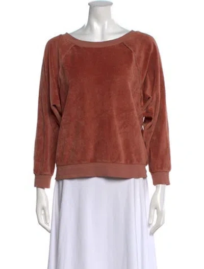 Pre-owned Suzie Kondi Crew Neck Sweater In Brown