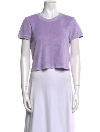 Pre-owned Suzie Kondi Crew Neck Sweater In Purple