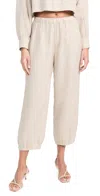 Suzie Kondi Delos Linen Pants Natural In Natural