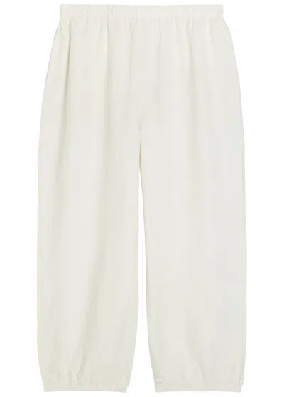 Suzie Kondi Delos Linen Trousers In White