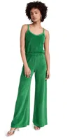 Suzie Kondi Elma Terry Jumpsuit Clover In Clover