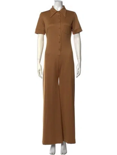 Pre-owned Suzie Kondi Jumpsuit In Brown