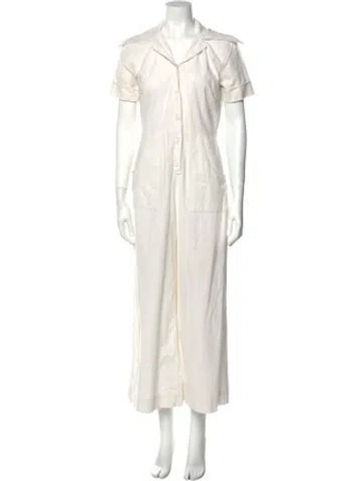 Pre-owned Suzie Kondi Jumpsuit In Neutral