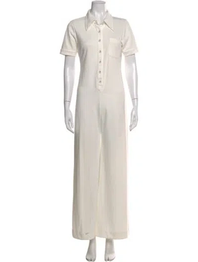 Pre-owned Suzie Kondi Jumpsuit In Neutral