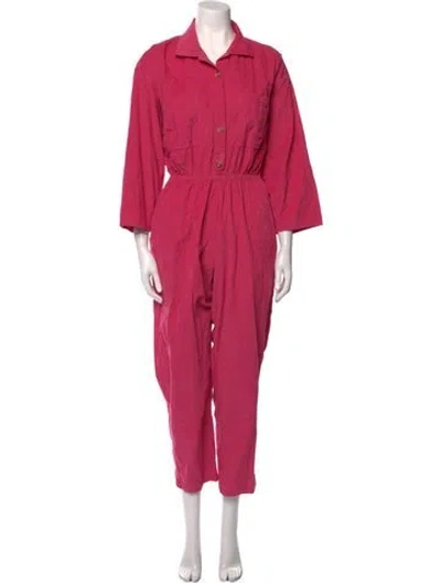 Pre-owned Suzie Kondi Jumpsuit In Pink
