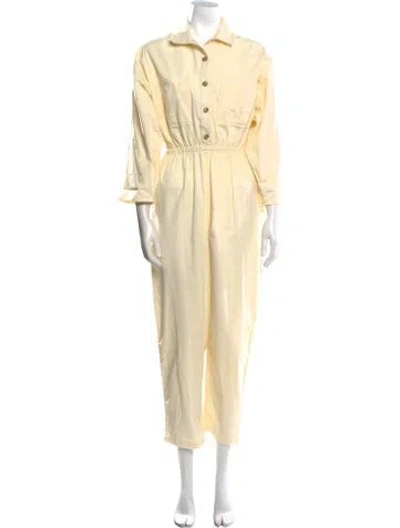 Pre-owned Suzie Kondi Jumpsuit In Yellow