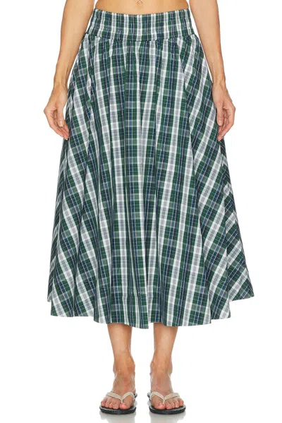 Suzie Kondi Kyria Circle Skirt In Green