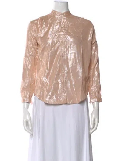 Pre-owned Suzie Kondi Long Sleeve Button-up Top