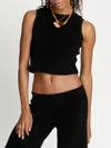 SUZIE KONDI MALI MUSCLE TEE IN BLACK