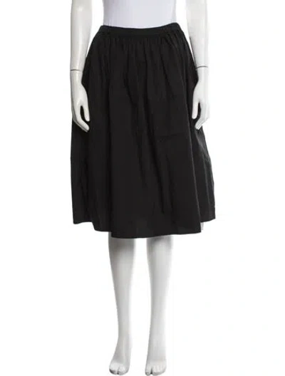 Pre-owned Suzie Kondi Midi Length Skirt In Blue