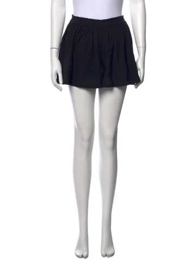 Pre-owned Suzie Kondi Mini Shorts In Black