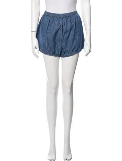 Pre-owned Suzie Kondi Mini Shorts In Blue