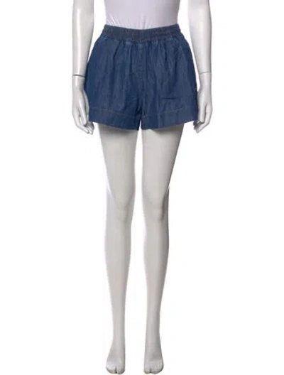 Pre-owned Suzie Kondi Mini Shorts In Blue