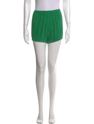 Pre-owned Suzie Kondi Mini Shorts In Green