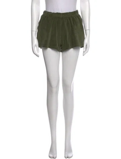 Pre-owned Suzie Kondi Mini Shorts In Green