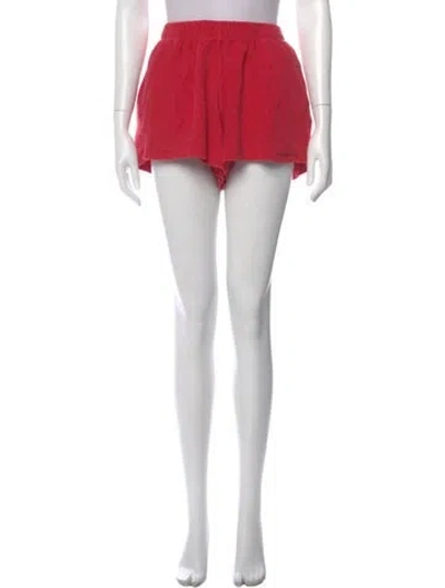 Pre-owned Suzie Kondi Mini Shorts In Red