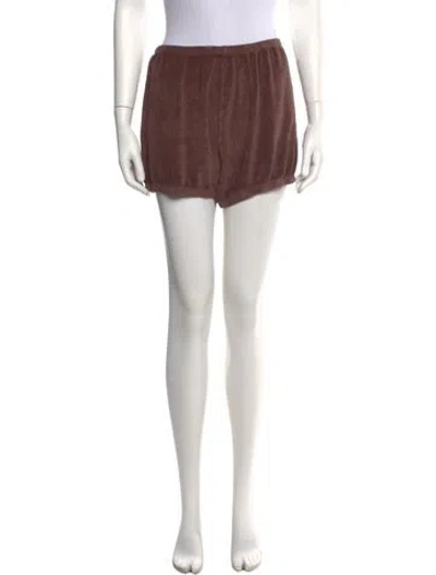 Pre-owned Suzie Kondi Mini Shorts W/ Tags In Brown