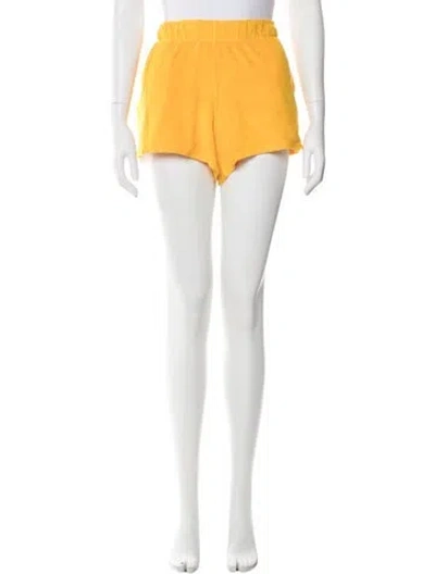Pre-owned Suzie Kondi Mini Shorts W/ Tags In Yellow