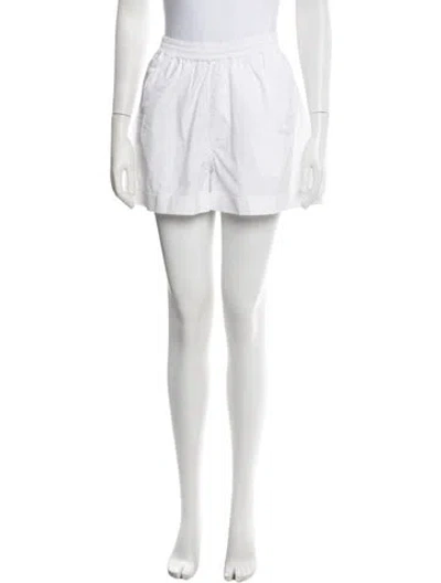 Pre-owned Suzie Kondi Mini Shorts In White