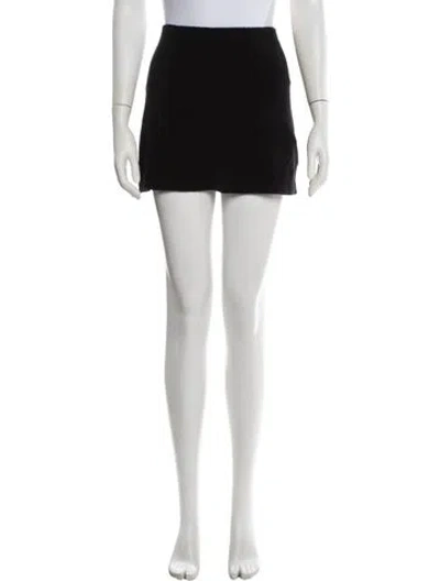 Pre-owned Suzie Kondi Mini Skirt In White