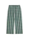Suzie Kondi Pan Check-pattern Drawstring Trousers In Multi