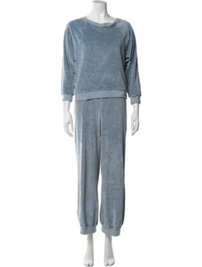 Pre-owned Suzie Kondi Pant Set In Blue