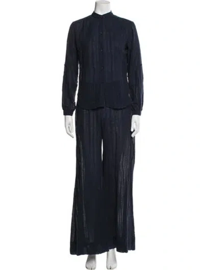 Pre-owned Suzie Kondi Pant Set In Blue