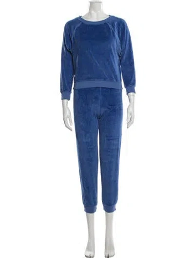 Pre-owned Suzie Kondi Pant Set In Blue