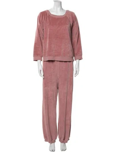 Pre-owned Suzie Kondi Pant Set In Pink
