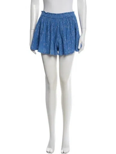 Pre-owned Suzie Kondi Printed Mini Shorts In Multi